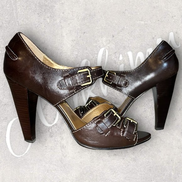 Tahari TA-Darryl Heels - Sz 8.5 - Picture 3 of 7